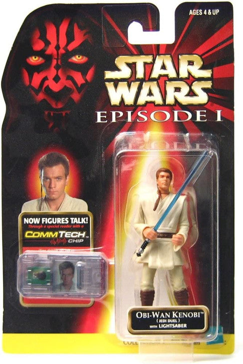 Hasbro Star Wars Episode I Obi-Wan Kenobi Jedi Duel Action Figure