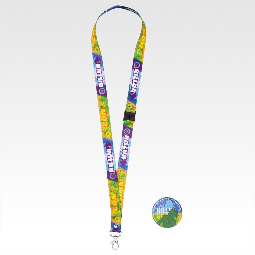 Bandai Ichiban Kuji Hunter x Hunter Chimera Ant 2 – Killua Zoldyck Neck Strap & Sticker Set (I Prize)
