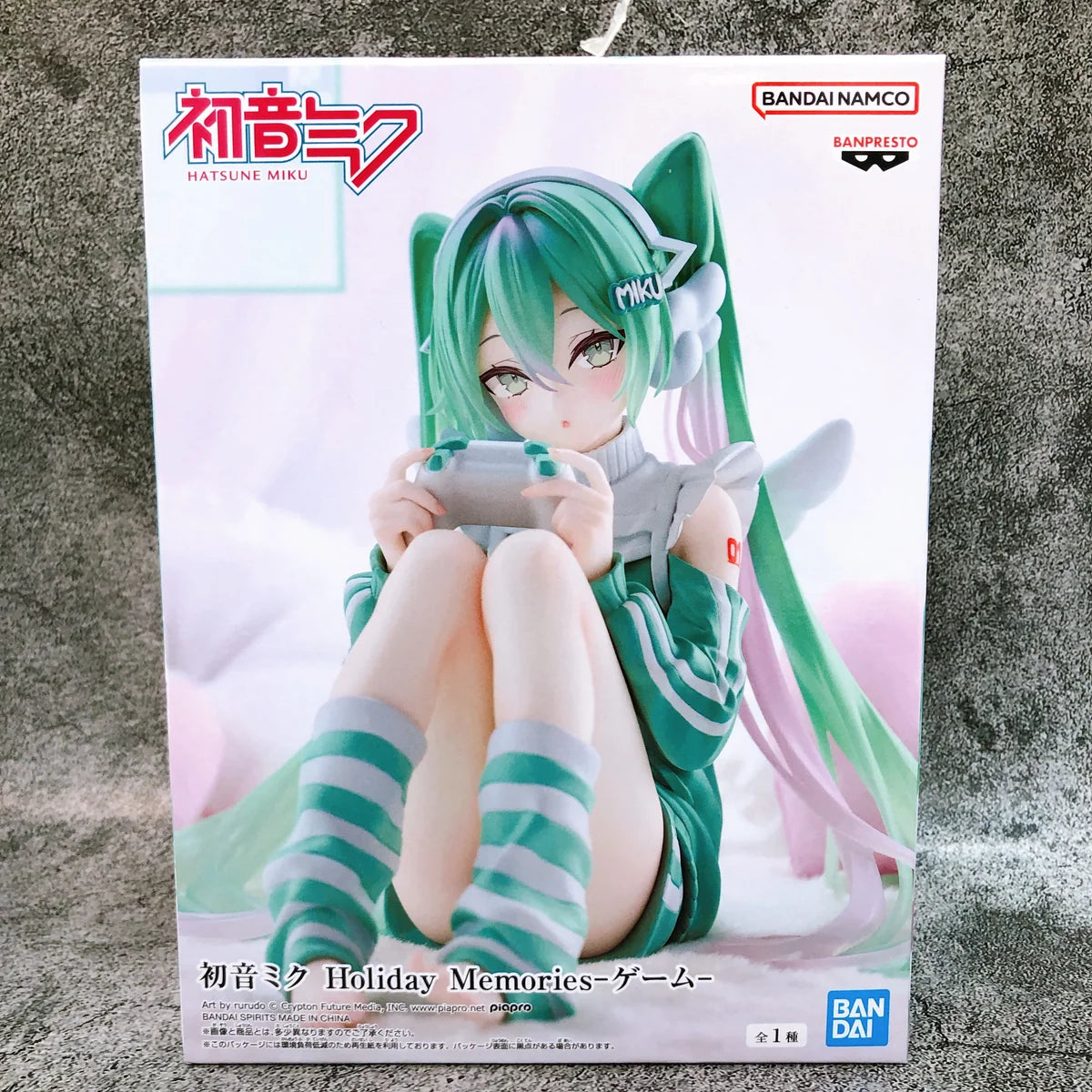 Banpresto Hatsune Miku Holiday Memories Figure - Hatsune Miku Game Ver. 13cm | Toys Forest UK product image
