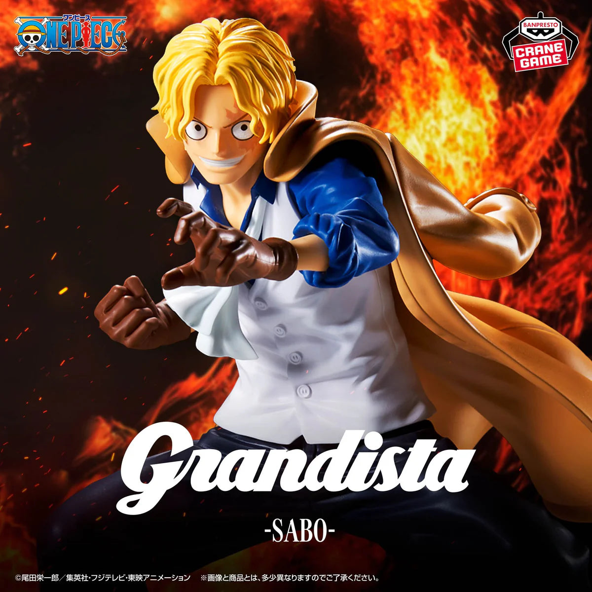 One Piece Sabo Grandista figure 23cm