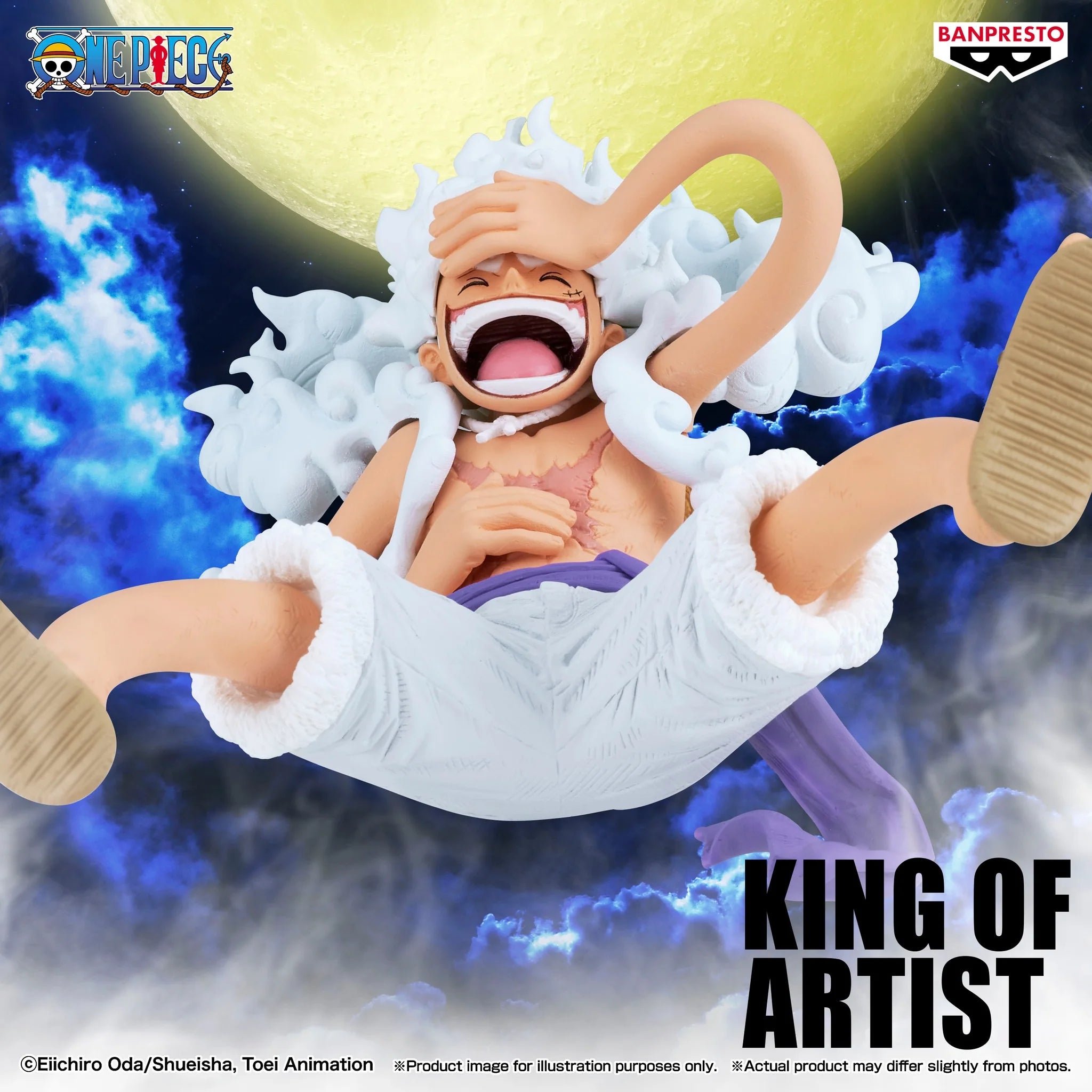 One Piece King of Artist Monkey D.Luffy Gear5 III figure 20cm