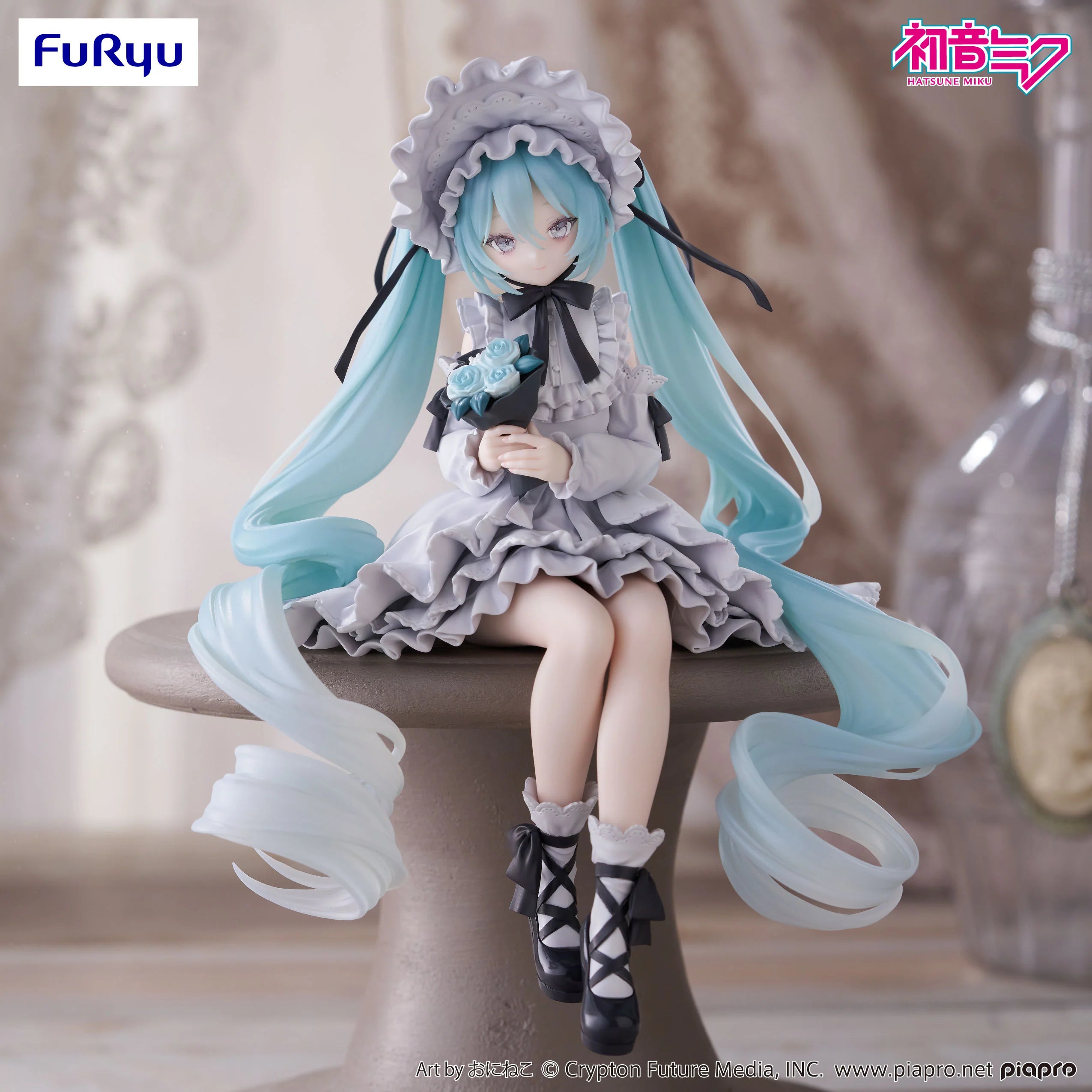 FuRyu Hatsune Miku Vintage Doll Noodle Stopper Figure 15cm
