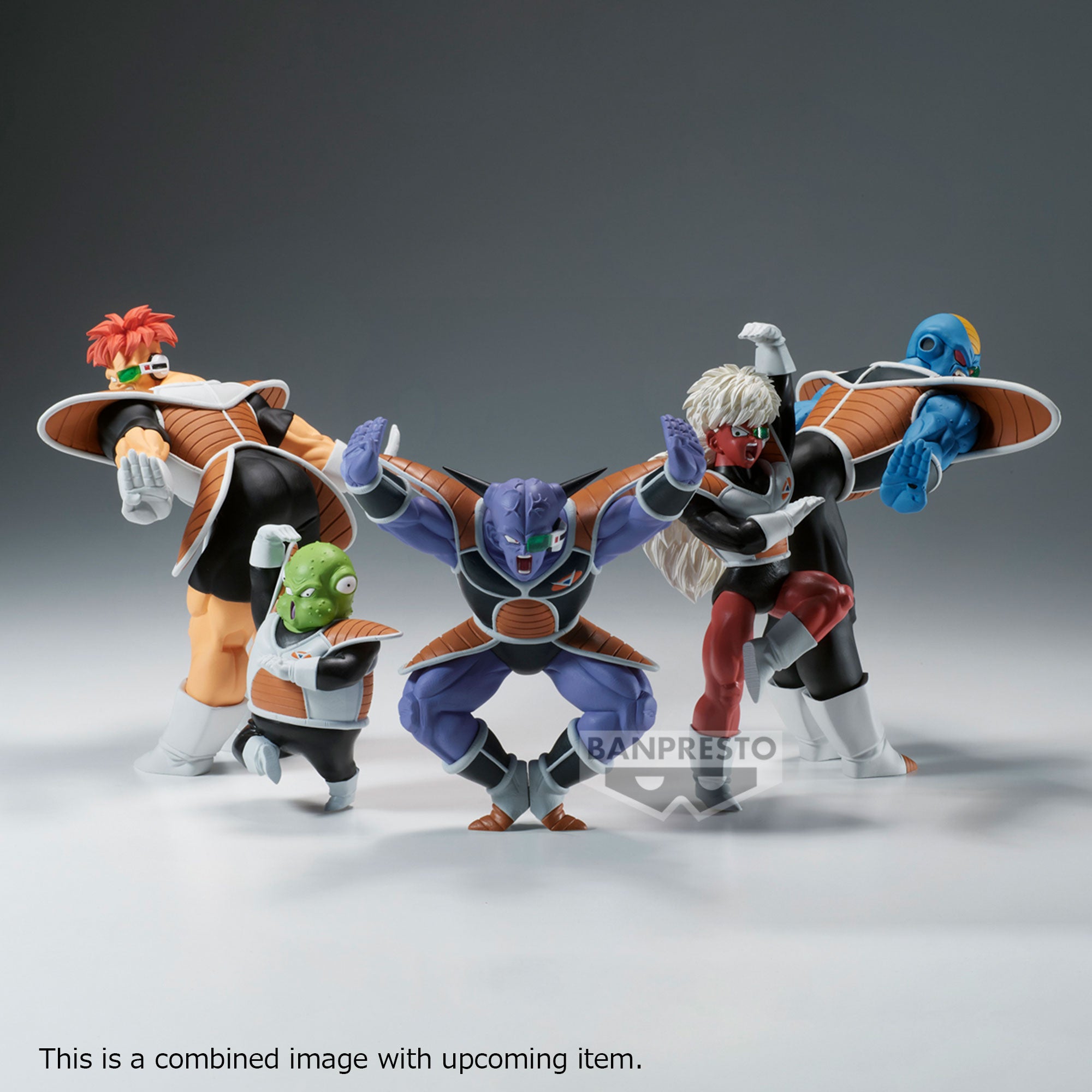 Dragon Ball Z Figure Solid Edge Works Ginyu Forces (Set of 5)