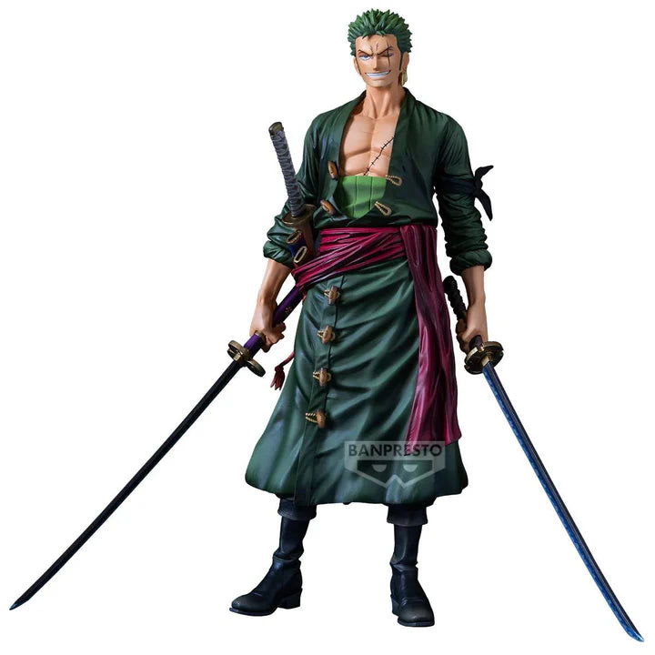 BANPRESTO KUJI PREMIUM ONE PIECE VOL.4 - RORONOA ZORO The Brush 30cm