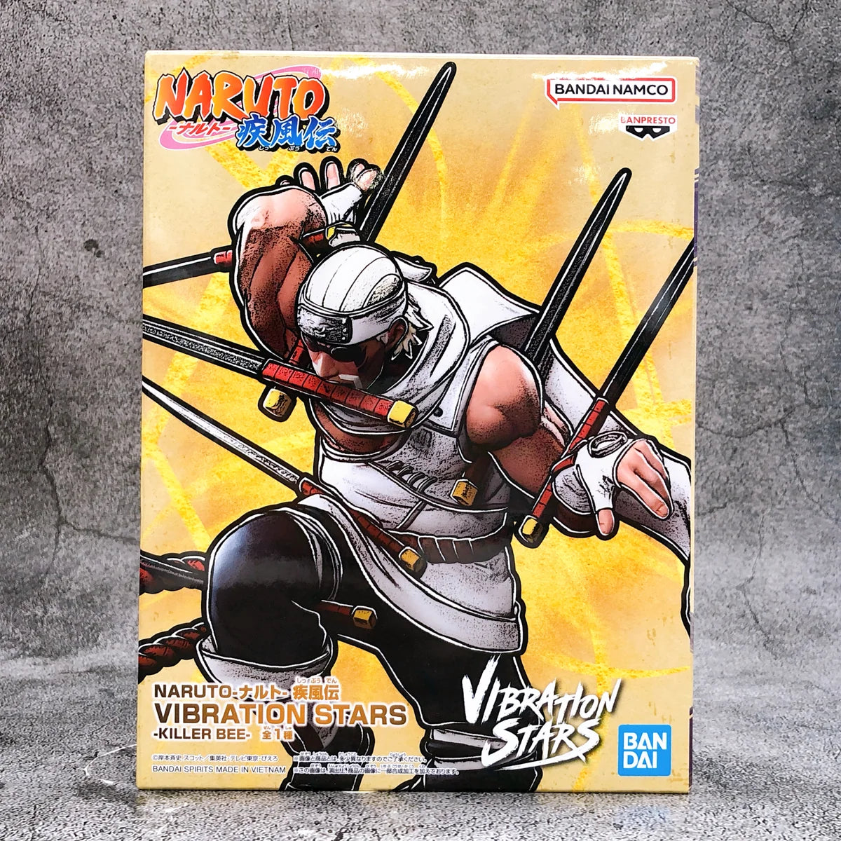 Banpresto NARUTO SHIPPUDEN - VIBRATION STARS - KILLER BEE 17cm