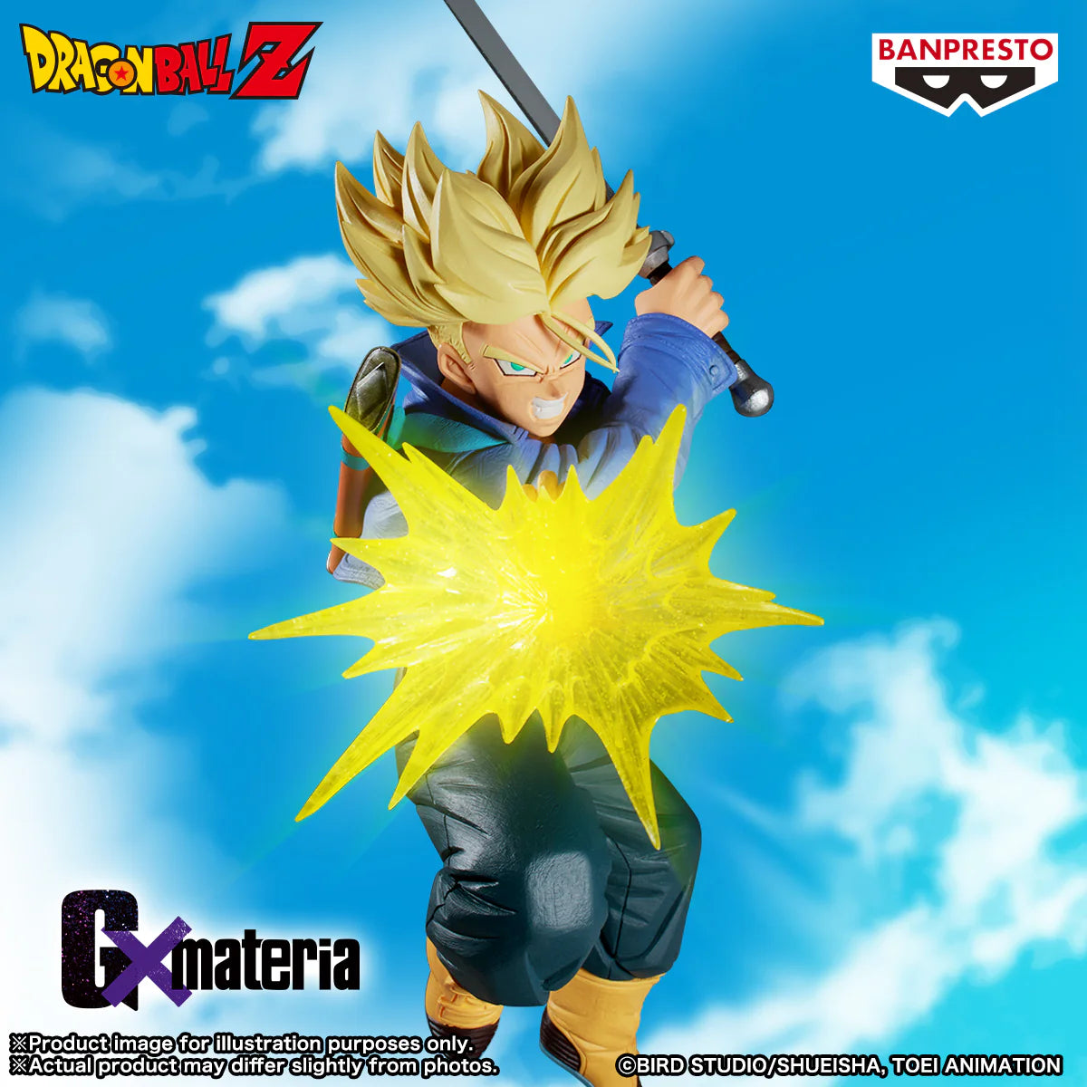 Dragon Ball Z Gxmateria Trunks figure 20cm