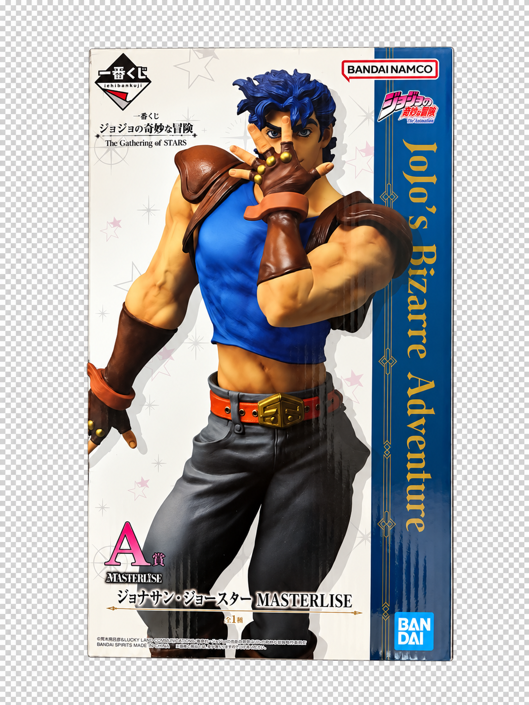 Ichiban Kuji JoJo's Bizarre Adventure The Gathering Of STARS - A Prize Jonathan Joestar Masterlise Figure 27cm