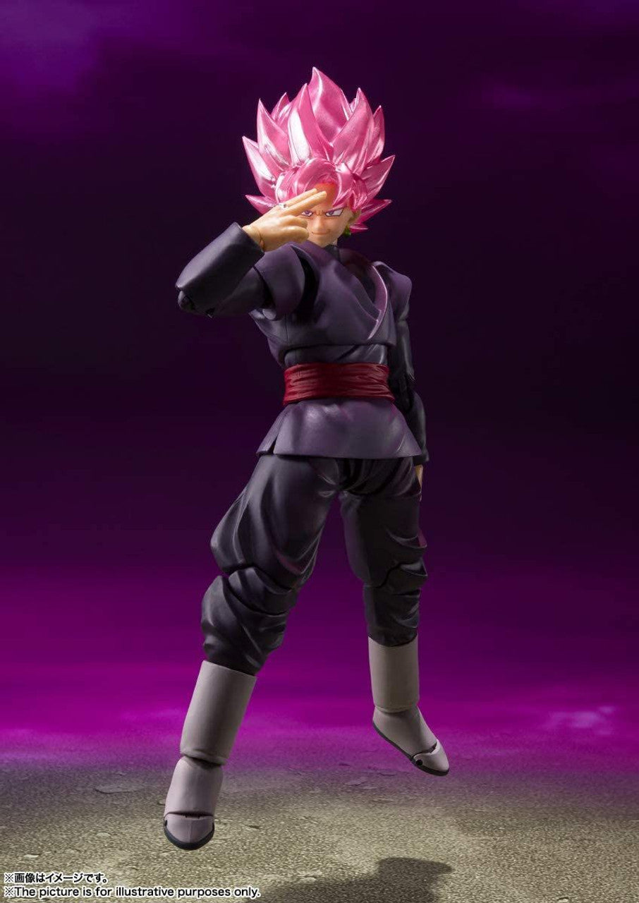 Bandai S.H. Figuarts Goku Black -Super Saiyan Rose- [Rerelease Ver.] Figure (Dragon Ball Super)