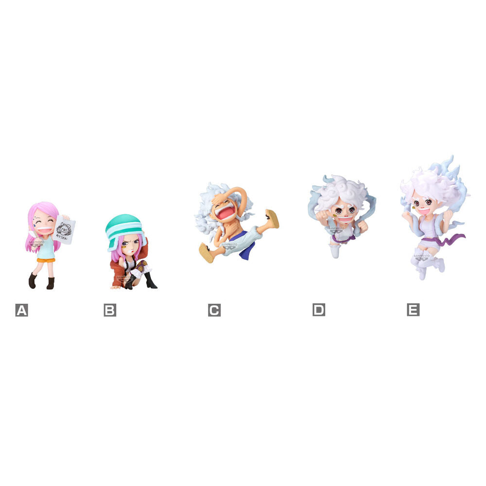 BANPRESTO One Piece World Collectable Jewelry Conney History assorted figure 6-9cm (Set of 5)