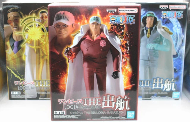 One Piece The Departure Logia - Kuzan - Sakazuki - Borsalino (Set of 3) 18-19cm