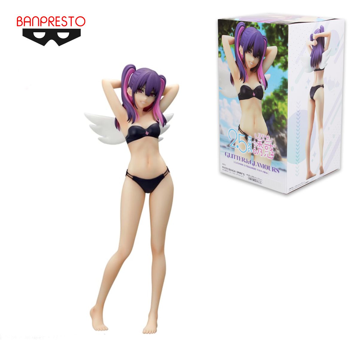 Banpresto 2.5 Dimensional Seduction Miriella Swinsuit Glitter & Glamorous Figure 22cm