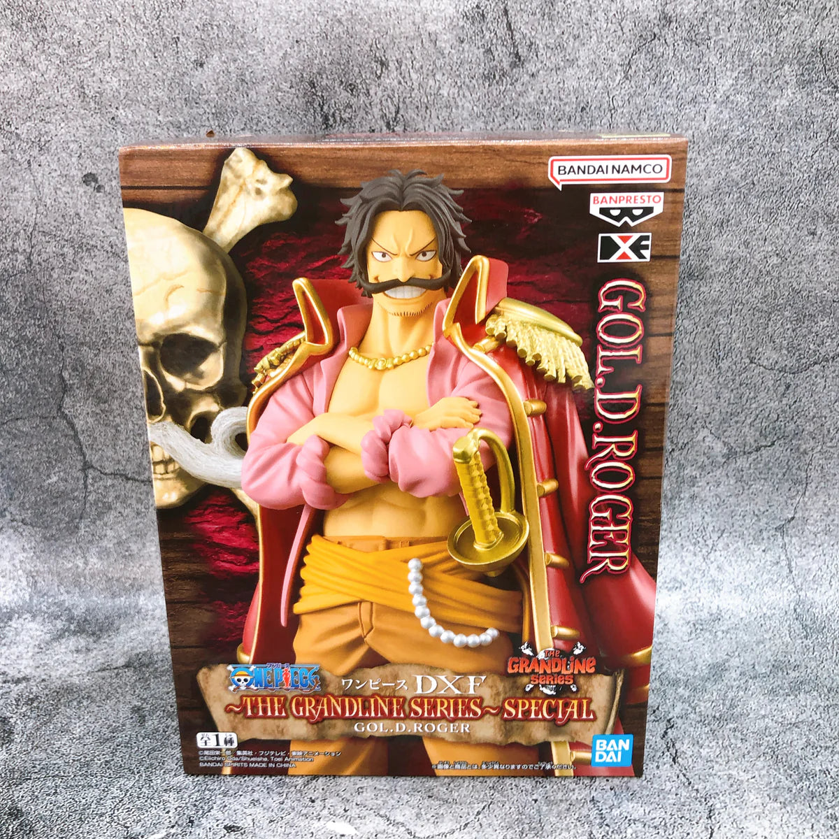 BANPRESTO ONE PIECE Gol D. Roger DXF THE GRANDLINE SERIES Figure SPECIAL 20cm