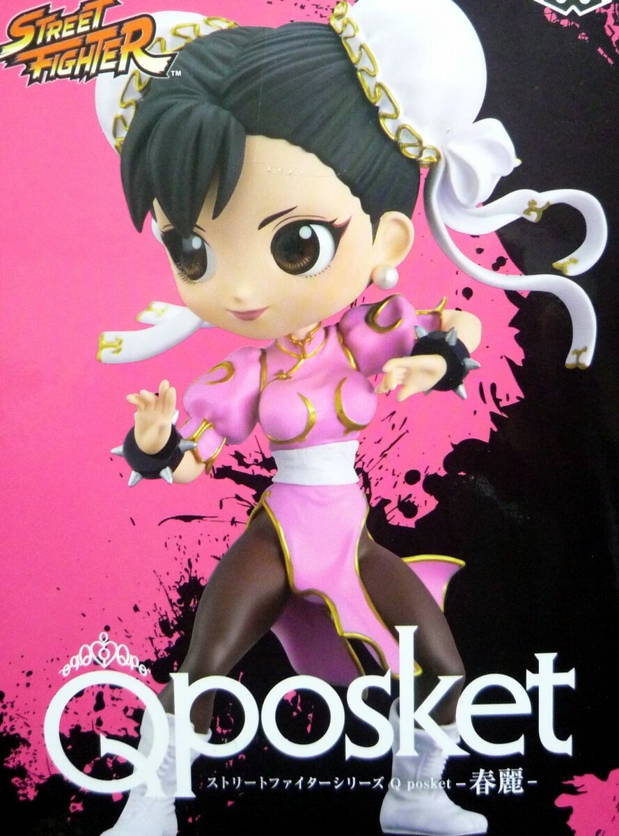 Banpresto Q posket Street Fighter Chun-Li pink Color