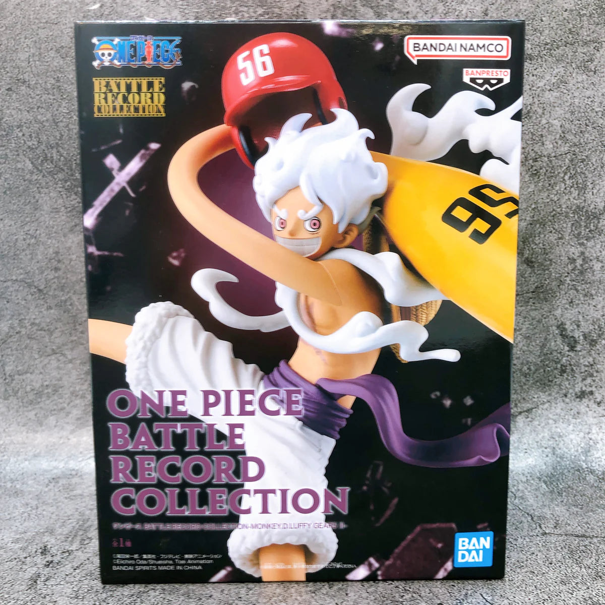 One Piece Monkey D. Luffy Gear 5 Battle Record figure 17cm