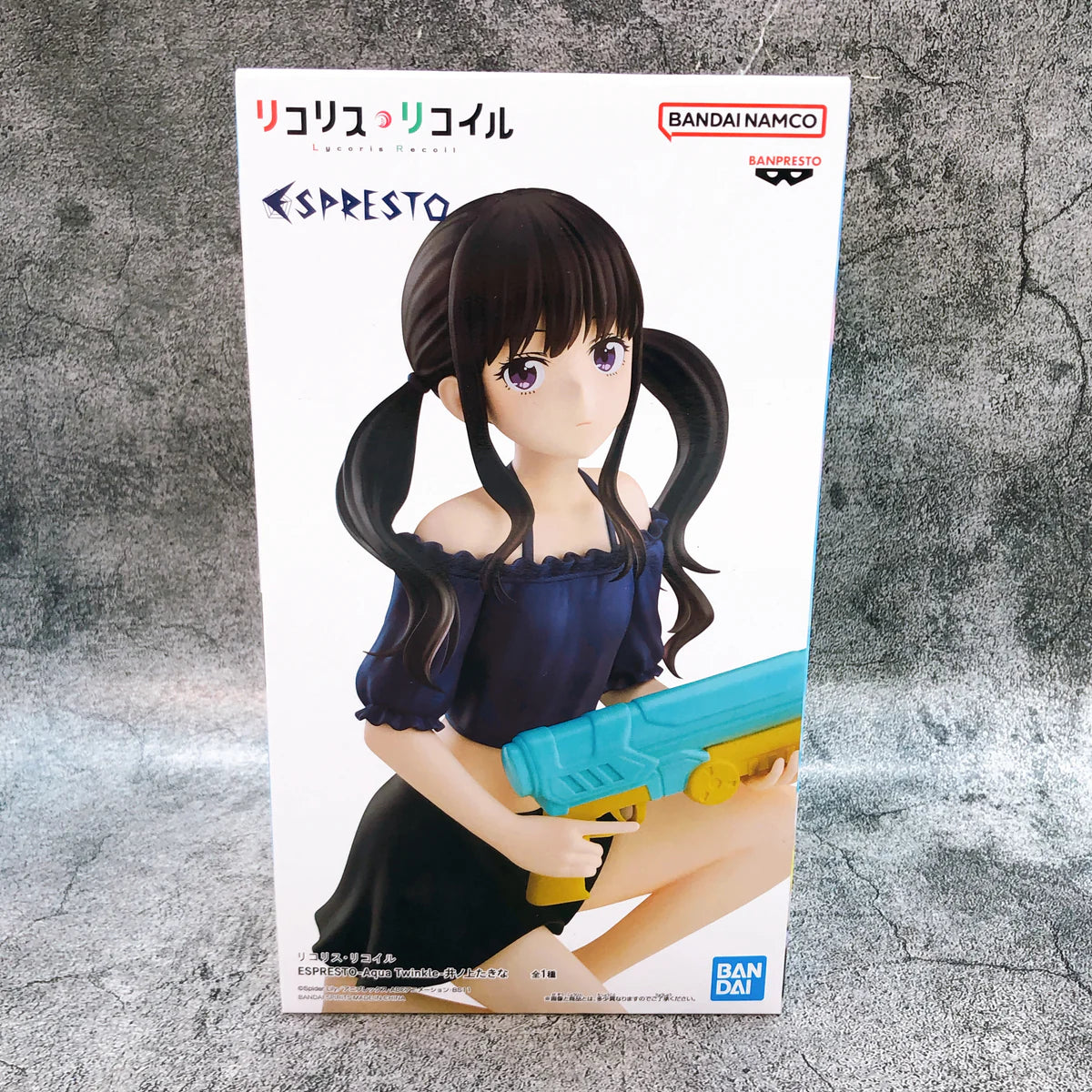 BANPRESTO Lycoris Recoil Takina Inoue ESPRESTO Figure Aqua Twinkle