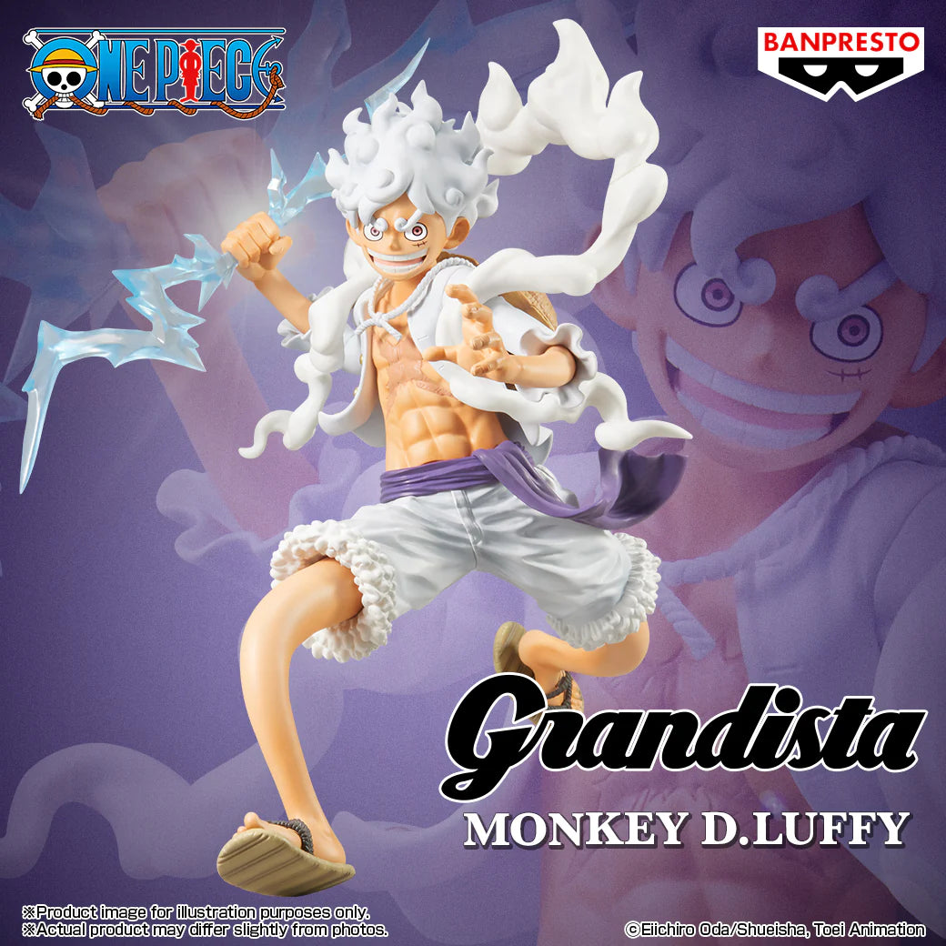 BANPRESTO [OVERSEA LIMITED] ONE PIECE GRANDISTA-Monkey D Luffy Gear 5-SPECIAL EDITION 25cm
