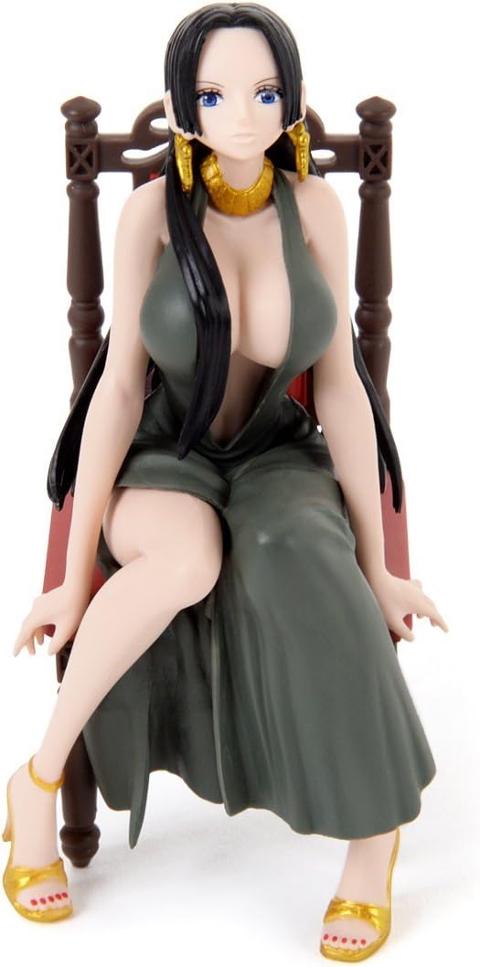 Banpresto One Piece Girly Girls Boa Hancock Action Figure (Green Color Version)