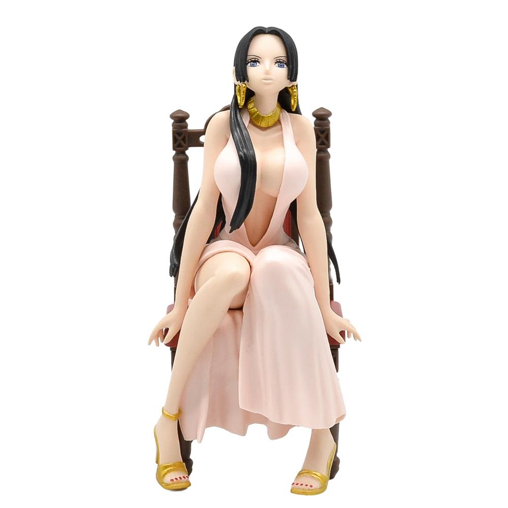Banpresto One Piece Girly Girls Boa Hancock Action Figure Pink Color banpresto-one-piece-girly-girls-boa-hancock-action-figure-pink-color