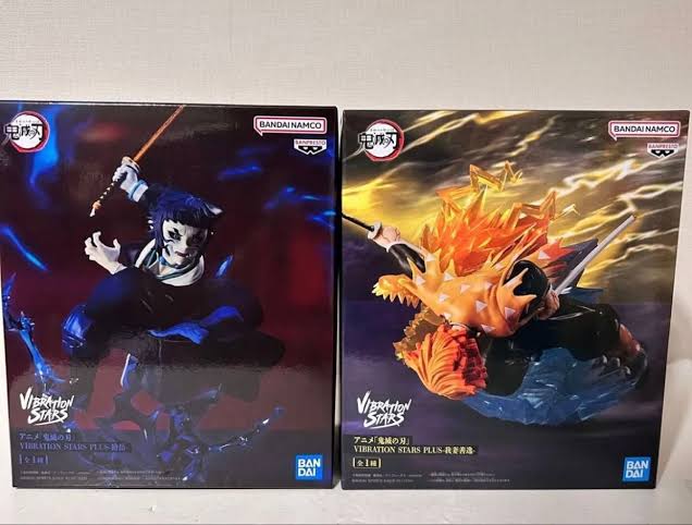 Banpresto Demon Slayer Vibration Stars Plus - Zenitsu Agatsuma vs Kaigaku (Set of 2)