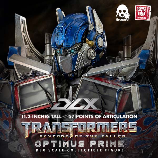 ThreeZero Reveal Transformers Revenge of the Fallen DLX Optimus Prime & DLX Jetfire (Set of 2)