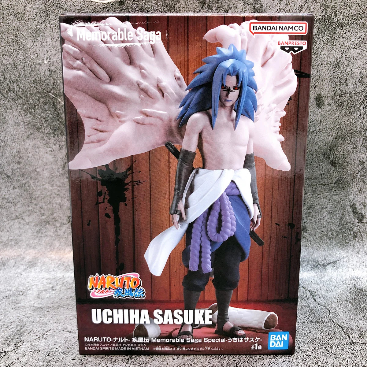 Banpresto Naruto Shippuden Memorable Saga Special - Sasuke Uchiha 17cm