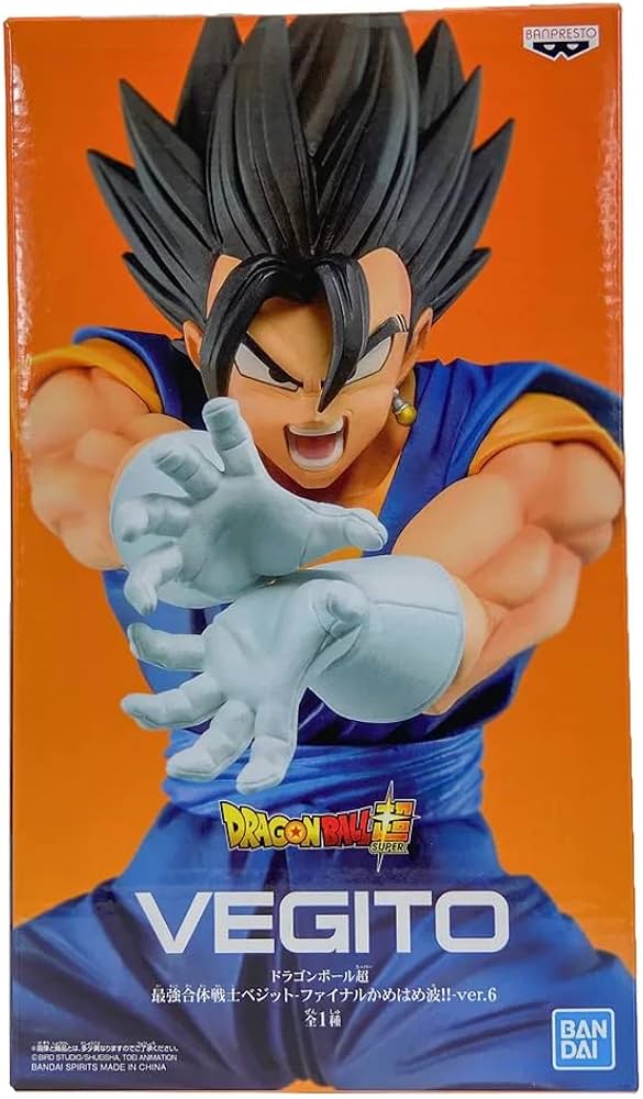 Dragon Ball Super Figure Vegito (black) Final KAMEHAMEHA Ver. 6

