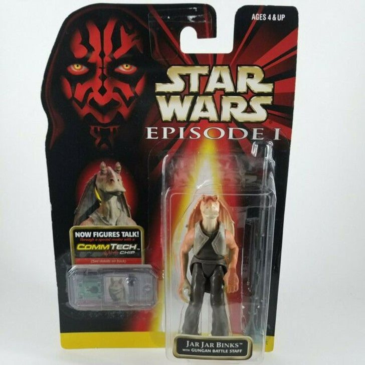 Hasbro Star Wars Episode I Jar Jar Binks Action Figure

