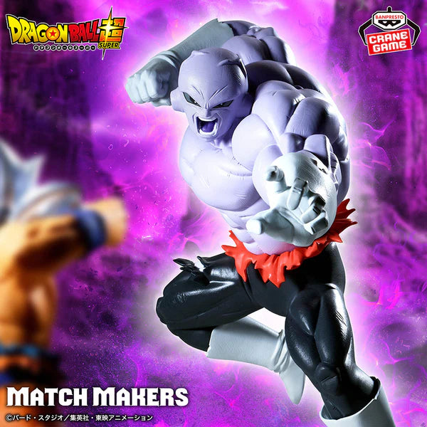 DRAGON BALL SUPER MATCH MAKERS - JIREN VS SON GOKU ULTRA INSTINCT (Set of 2) 19cm & 13cm