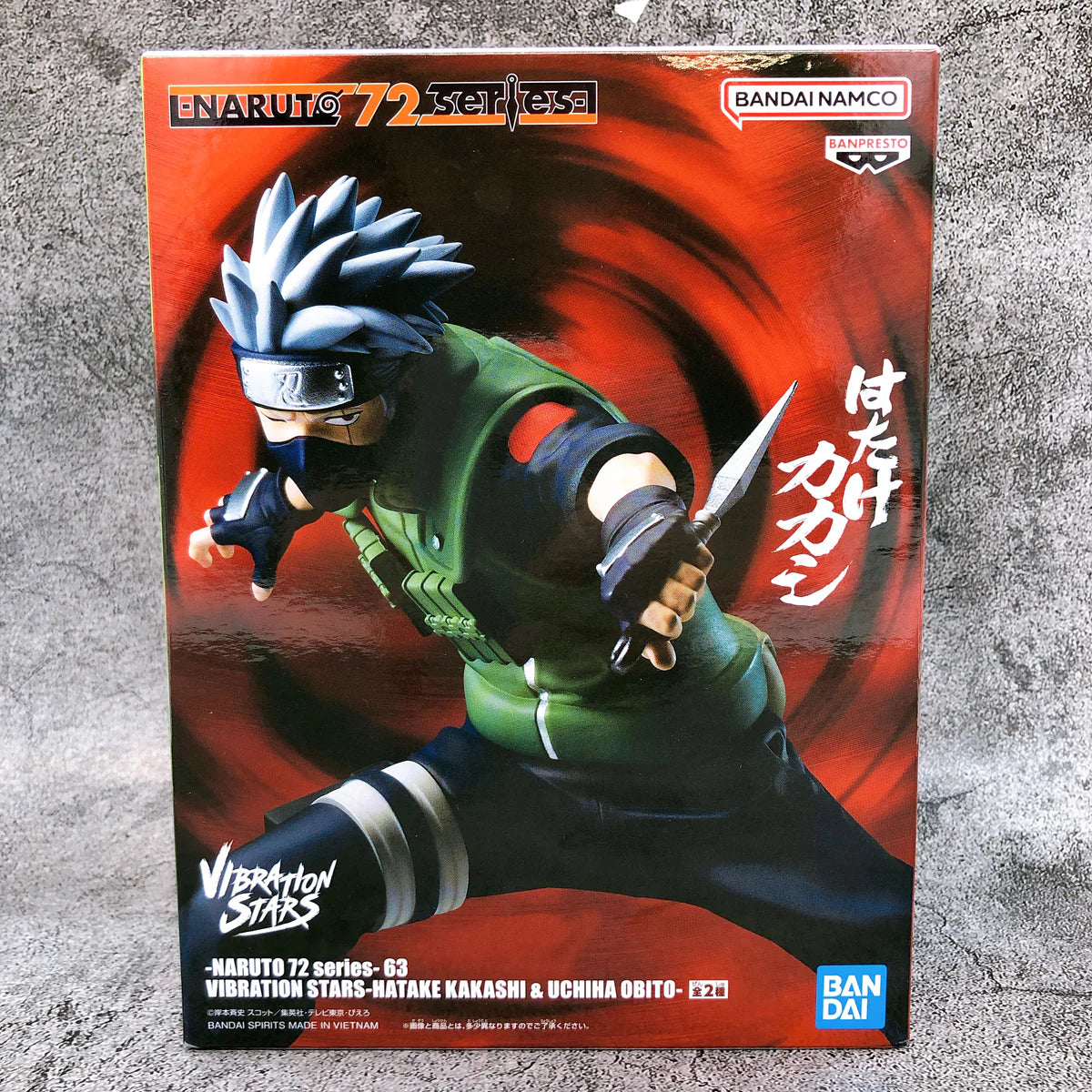 Naruto 72 Series Kakashi Hatake Vibration Stars figure 13cm