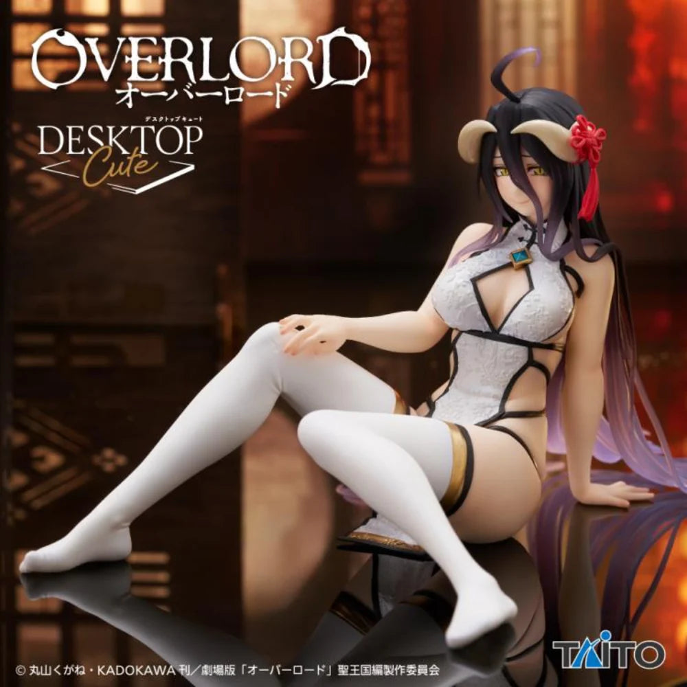 Taito Albedo Chinese Dress Ver. Overlord Desktop Cute Figure 13cm