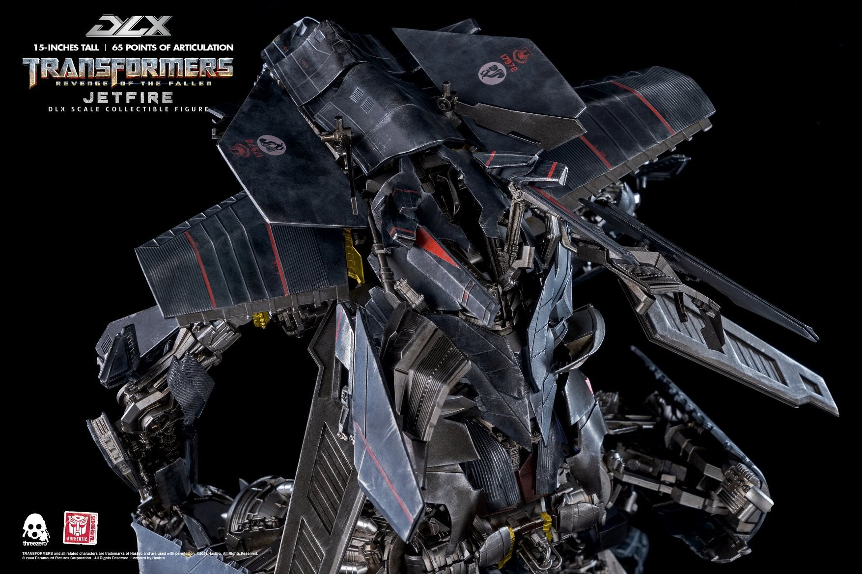 ThreeZero Reveal Transformers Revenge of the Fallen DLX Optimus Prime & DLX Jetfire (Set of 2)