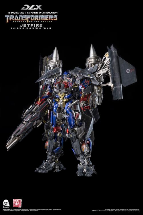 ThreeZero Reveal Transformers Revenge of the Fallen DLX Optimus Prime & DLX Jetfire (Set of 2)