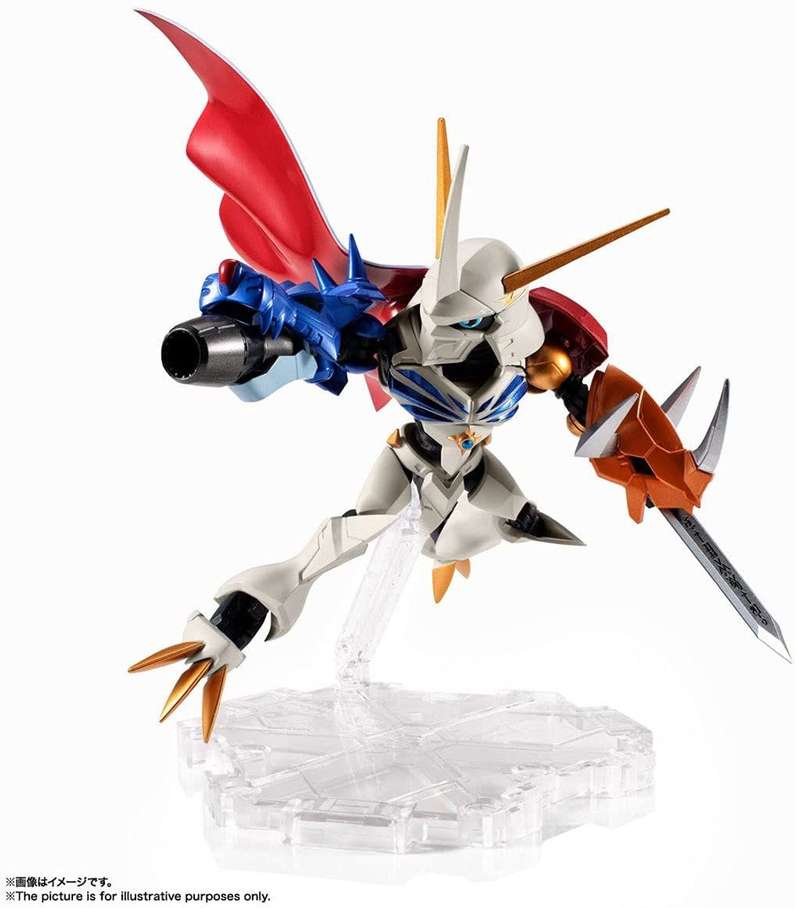 Bandai NXEDGE Style (Digimon Unit) Omegamon (Omnimon) -Special Color Ver.- Figure