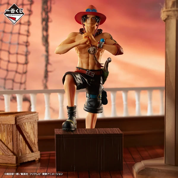 One Piece Portgas D. Ace Father and Sons C Prize Figure 19cm