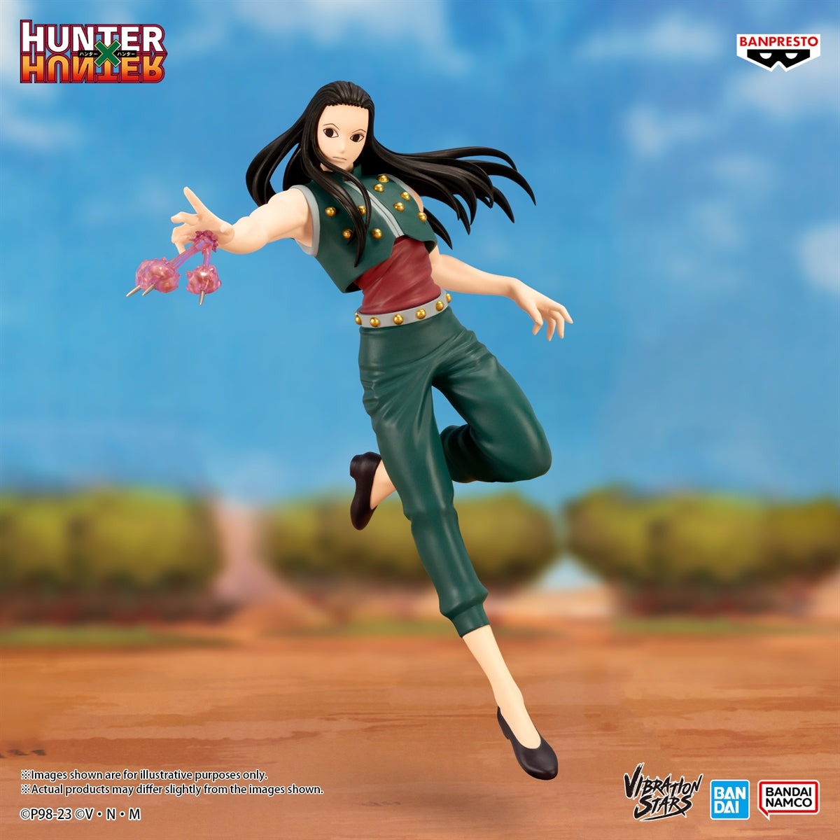 Banpresto Vibration Stars Cranenking Figure - Illumi Zoldyck "HUNTER×HUNTER"