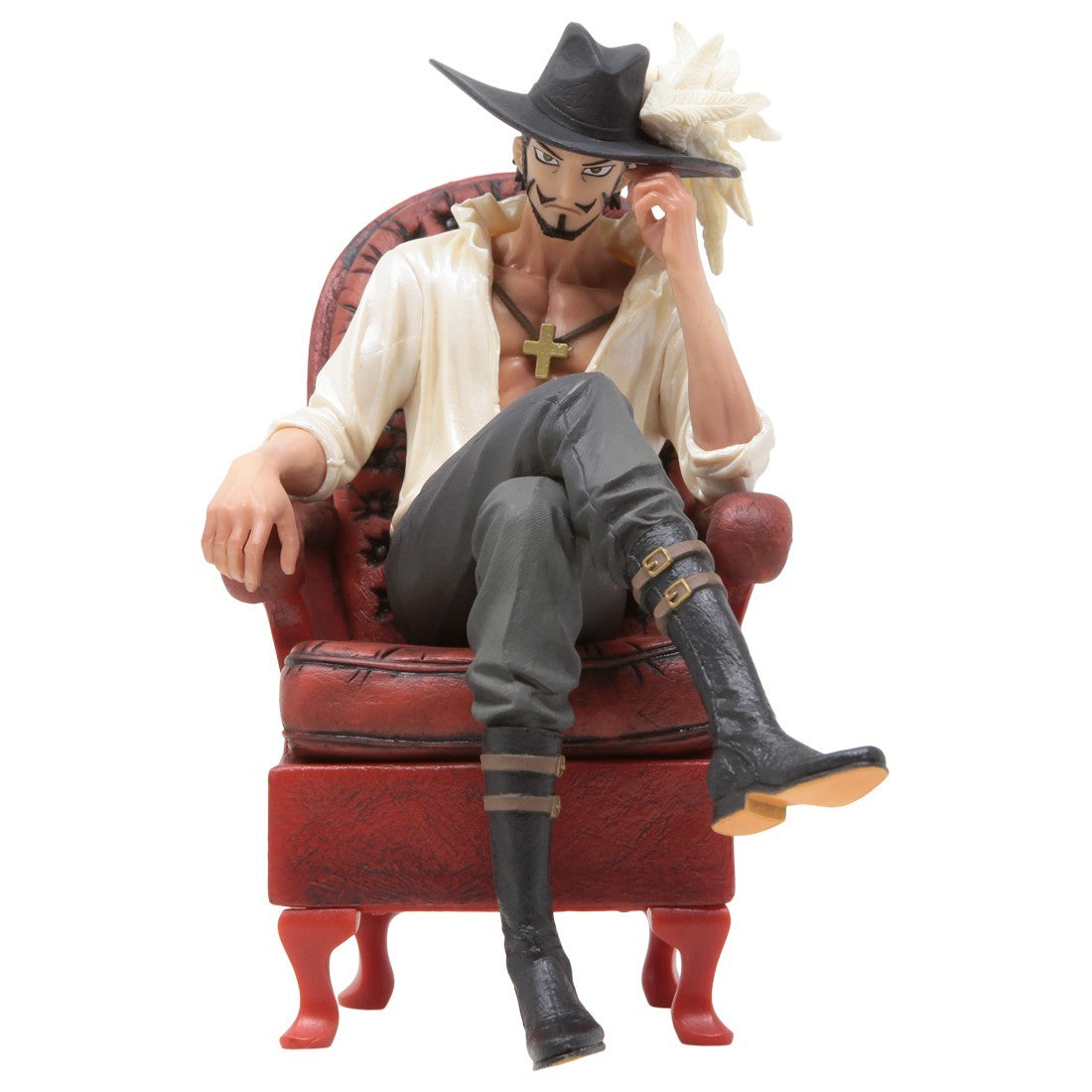 Banpresto One Piece Creator x Creator Dracule Mihawk Ver. A Figure Re-run (red) 14cm