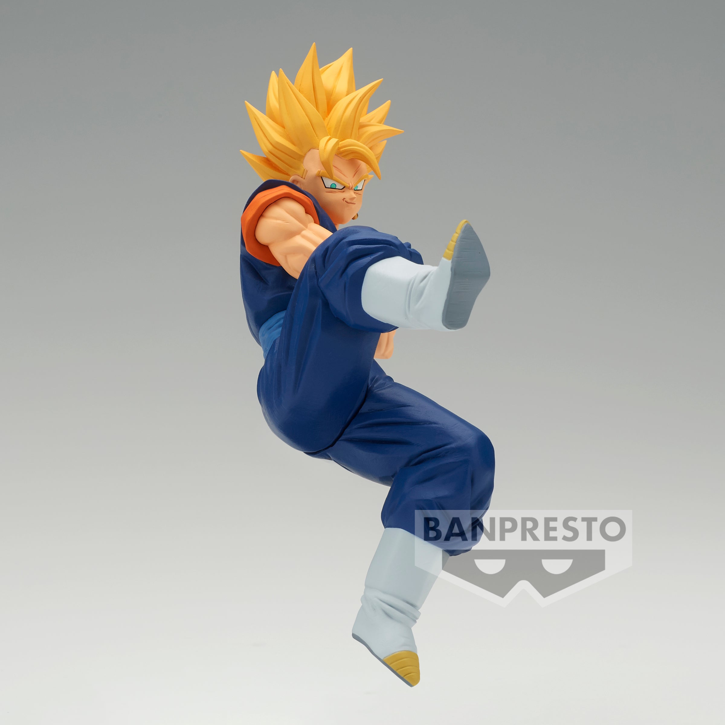 Banpresto - DRAGON BALL Z MATCH MAKERS SUPER SAIYAN VEGITO (VS MAJIN BUU(SON GOHAN ABSORBED) 14cm
