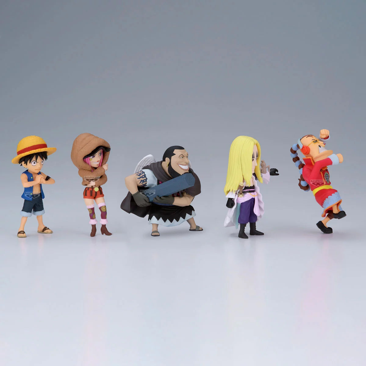 One Piece - World Collectable Figure-Sabaody Island The Worst Generation 1 (Set of 5)