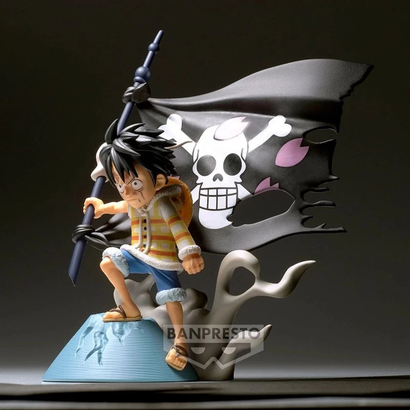 One Piece World Collectable Figure Log Stories Monkey D Luffy