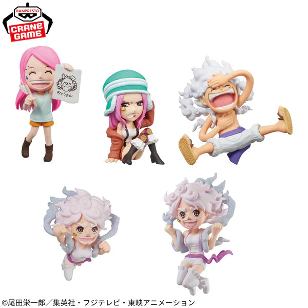 BANPRESTO One Piece World Collectable Jewelry Conney History assorted figure C Luffy Gear 5