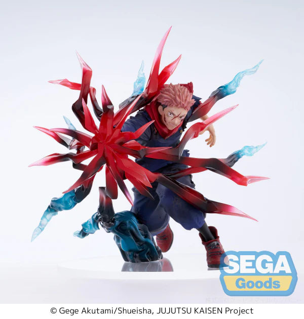 SEGA Jujutsu Kaisen Luminasta Itadori Yuji Black Flash Figure 15.5cm