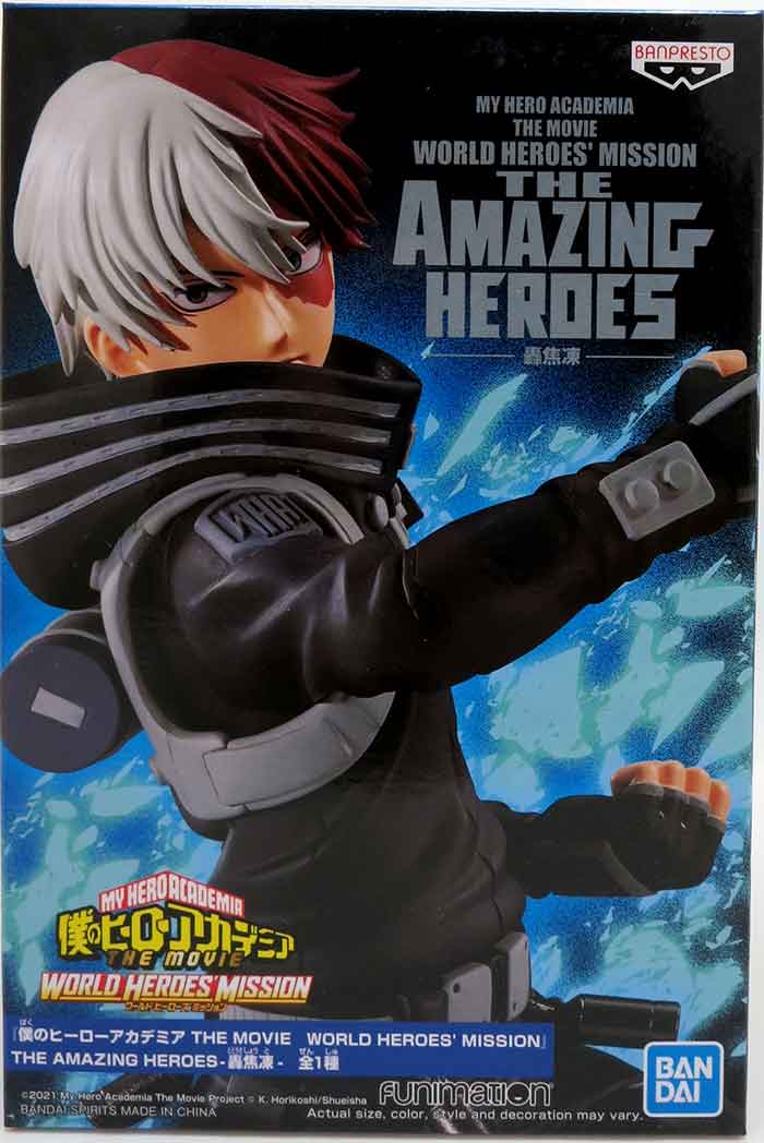 My Hero Academia: World Heroes’ Mission Amazing Heroes Shoto Todoroki