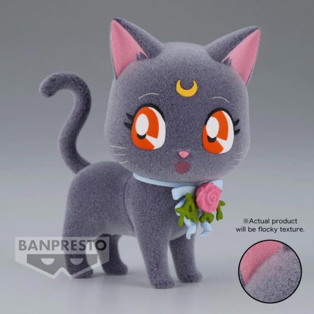 Banpresto - PRETTY GUARDIAN SAILOR MOON FLUFFY PUFFY ～DRESS UP STYLE LUNA ARTEMIS & LUNA (Set of 2)