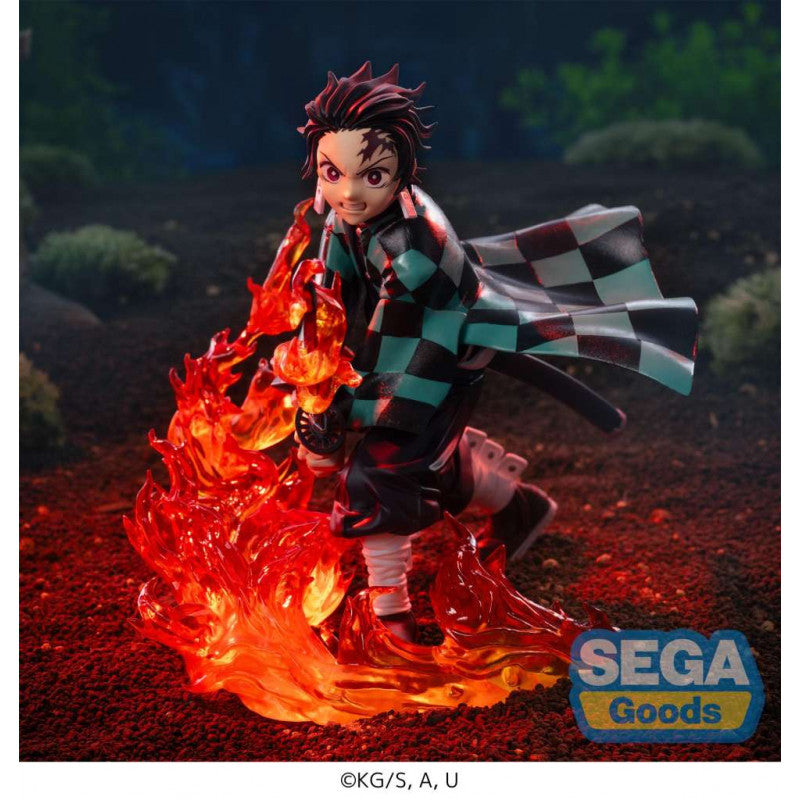 SEGA Demon Slayer Tanjiro Kamado Swordsmith Village Arc Xross Link Figure