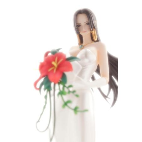 Megahouse One Piece POP LIMITED EDITION Boa Hancock WEDDING Ver. 23cm