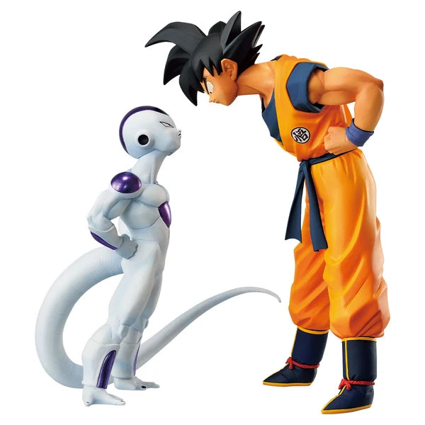 DRAGON BALL FIGURE ICHIBAN KUJI BATTLE ON PLANET NAMEK - PRIZE LAST ONE - SON GOKU & FRIEZA