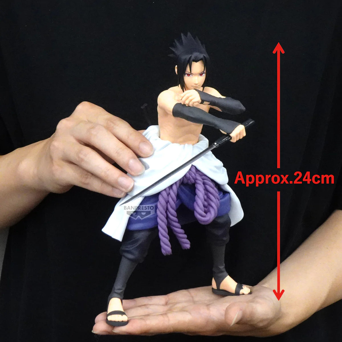 Naruto Shippuden Grandista Sasuke Uchiha figure 24cm