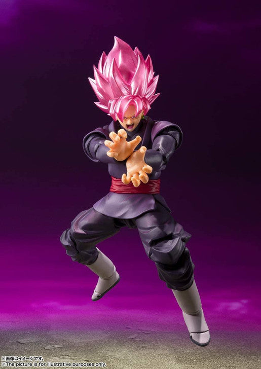 Bandai S.H. Figuarts Goku Black -Super Saiyan Rose- [Rerelease Ver.] Figure (Dragon Ball Super)