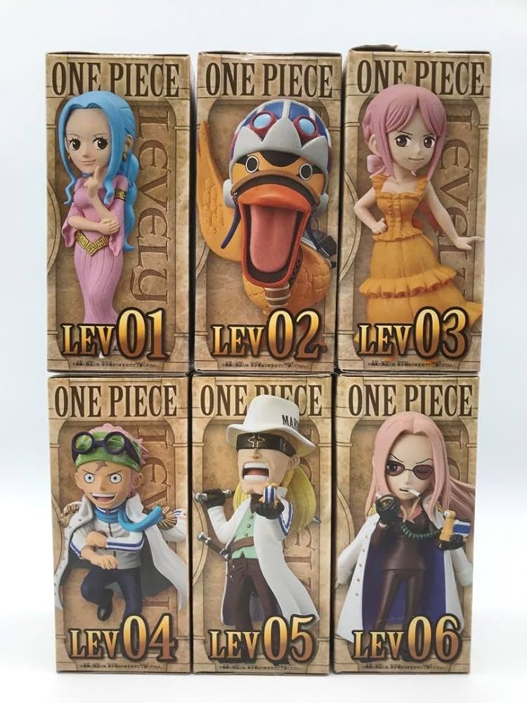 Banpresto - ONE PIECE WORLD COLLECTABLE FIGURE-LEVELY 1 (Set of 6)