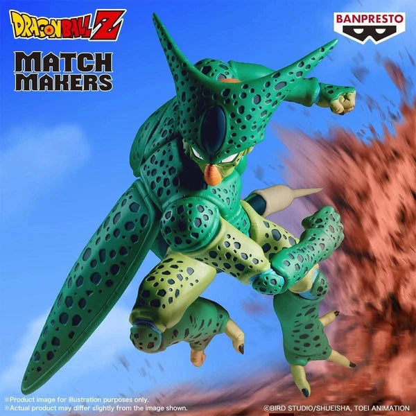 Banpresto DRAGON BALL Z MATCH MAKERS - CELL (VS ANDROID 16) 16cm